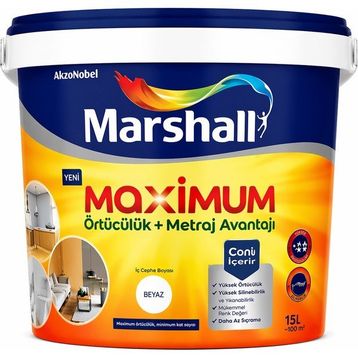 Marshall Maximum Silikonlu 15 lt Buzlu Lavanta İç Cephe Duvar Boyası