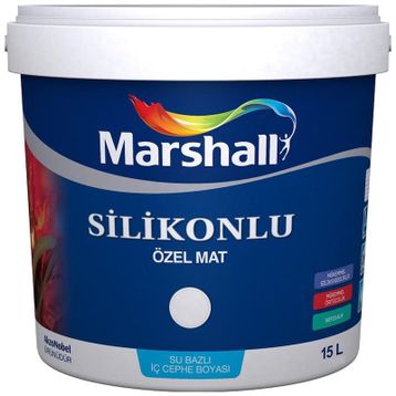 Marshall Mine 15 lt Özel Mat Silikonlu İç Cephe Boyası
