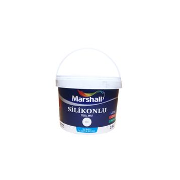 Marshall Özel Mat İnci Tanesi Silikonlu Silinebilir 2.5 lt Duvar Boyası