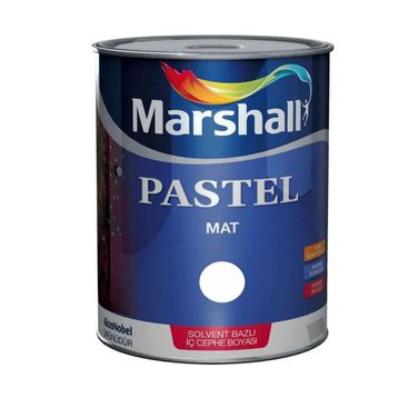 Marshall Pastel Mat Beyaz 0.75 lt Mat Yağlı Boya