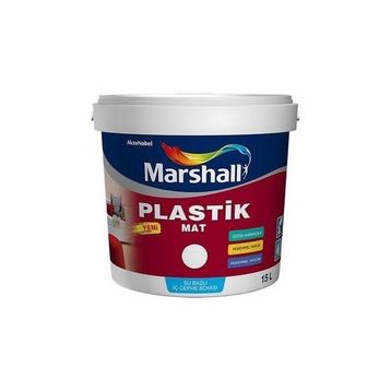 Marshall Plastik Mat Siyah 2,5 lt İç Cephe Boyası