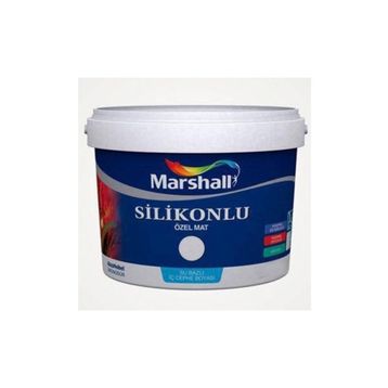 Marshall Silikonlu 1 lt Özel Mat Baz İç Cephe Boyası