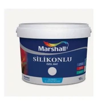Marshall Silikonlu Badem Ezmesi 15 lt Duvar Boyası