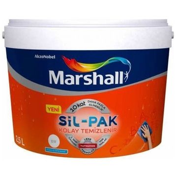 Marshall Silpak Vanilya 2.5 lt Silikonlu İç Cephe Boyası