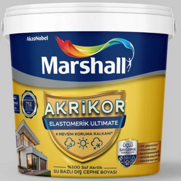 Marshall Y8 15 lt Akrikor Elastomerik Dış Cephe Boyası