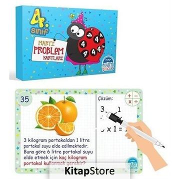 Martı Problem Kartları 4. Sınıf - Martı Yayınları