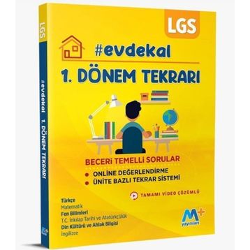 Martı Yayınları 8. Sınıf LGS 1. Dönem Soru Bankası