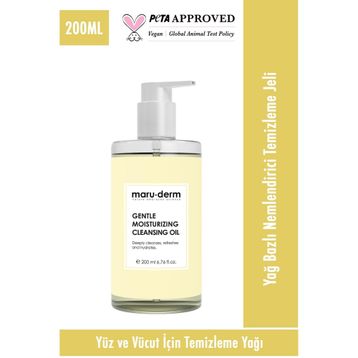 Maruderm 200 ml Yağ Bazlı Temizleyici