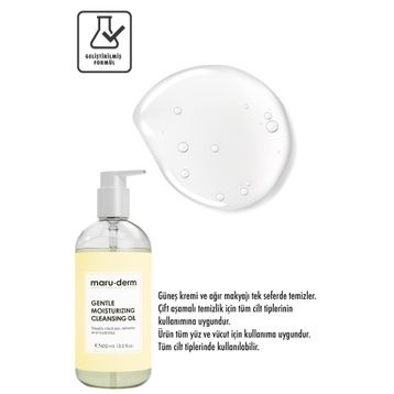 Maruderm 400 ml Yüz Temizleme Yağı