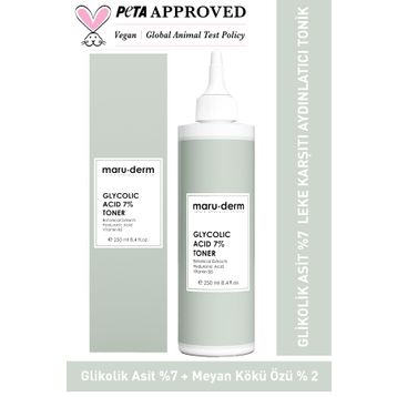 Maruderm %7 Glikolik Asit 250 ml Tonik