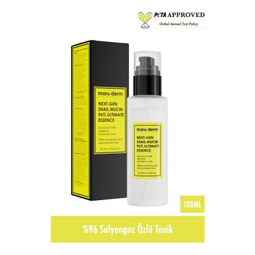Maruderm Next-Gen Snail Mucin 96% Ultimate Essence 100 ml Salyangoz Özlü Nemlendirici ve Besleyici Tonik