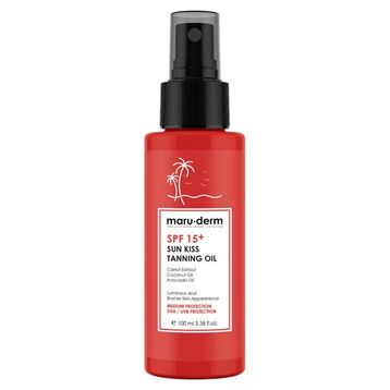 Maruderm Sun Kiss Bronzlaştırıcı SPF15+ 100 ml Güneş Yağı