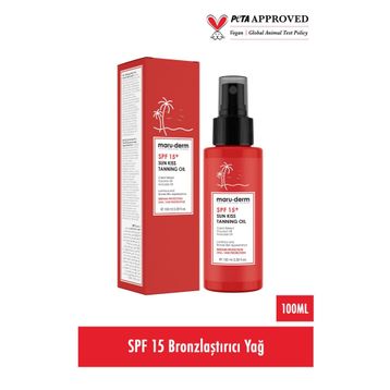 Maruderm Sun Kiss Tanning SPF15+ 100 ml Oil
