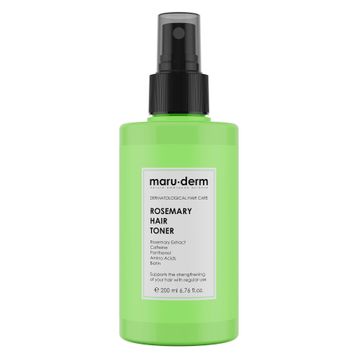 Maruderm Vegan 200 ml Biberiye Tüm Saç Tipleri Saç Bakım Toniği
