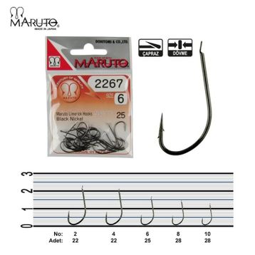 Maruto 2267 Black Nikel Olta İğnesi