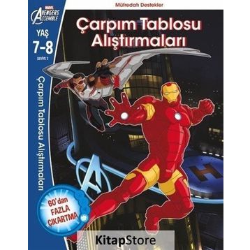 Marvel Avengers Assemble - Çarpım Tablosu Alıştırmaları - Chris Andrew