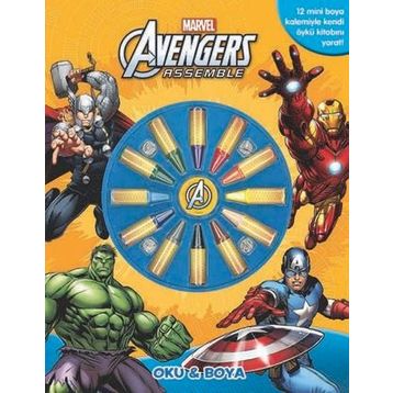 Marvel Avengers Assemble Oku ve Boya - Sima Özkan Yıldırım