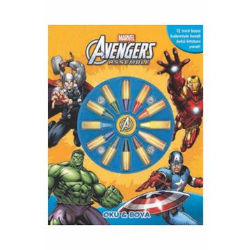 Marvel Avengers Assemble Oku ve Boya - Sima Özkan Yıldırım