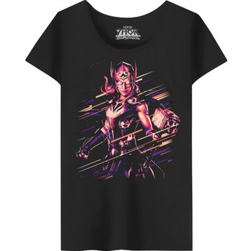 Marvel Baskılı Kadın Tişört