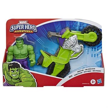 Marvel E7930 Super Hero Adventures Hulk ve Motosiklet