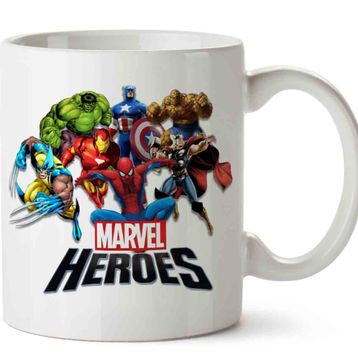 Marvel Heroes Porselen Kupa Bardak
