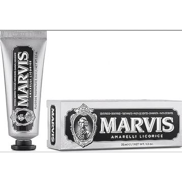 Marvis Amarelli Licorice 25 ml Beyazlatıcı Florürlü Diş Macunu