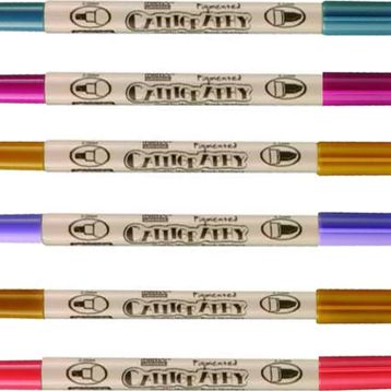 Marvy 1 2.0-3.5 mm Calligraphy Çift Uçlu Kaligrafi Seti