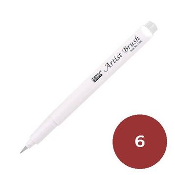 Marvy 1100-6 Kahverengi Brush Pen Fırça Kalem