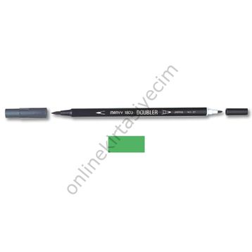 Marvy 1800-48 Yaprak Yeşili Çift Uçlu Brush Pen Fırça Kalem