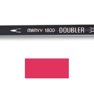 Marvy 1800-65 Kiraz Çift Uçlu Brush Pen Fırça Kalem