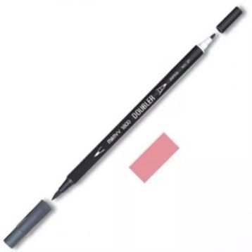 Marvy 1800-67 Bubblegum Pembesi Çift Uçlu Brush Pen Fırça Kalem
