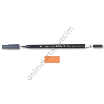 Marvy 1800-83 Karamela Çift Uçlu Brush Pen Fırça Kalem
