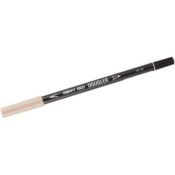 Marvy 1800-91 Ten Rengi Çift Uçlu Brush Pen Fırça Kalem
