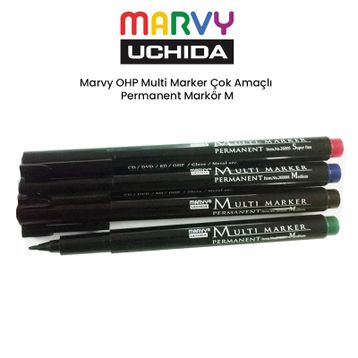 Marvy Ohp Multi M Marker Çok Amaçlı Permanent Markör