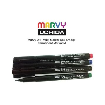 Marvy Ohp Multi M Marker Çok Amaçlı Permanent Markör