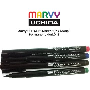 Marvy Ohp Multi S Marker Çok Amaçlı Permanent Markör