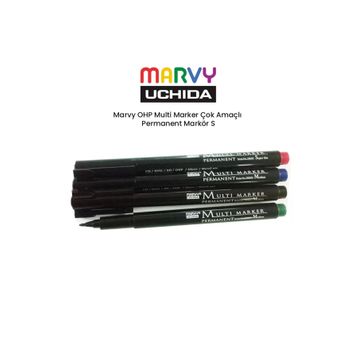 Marvy Ohp Multi S Marker Çok Amaçlı Permanent Markör