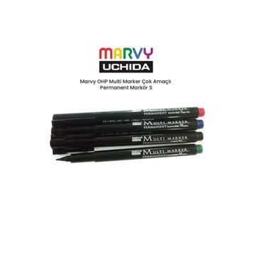 Marvy Ohp Multi S Marker Çok Amaçlı Permanent Markör