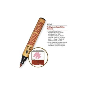 Marvy Wood Stain Ahşap Kiraz Cherrywood Rötuş Kalemi