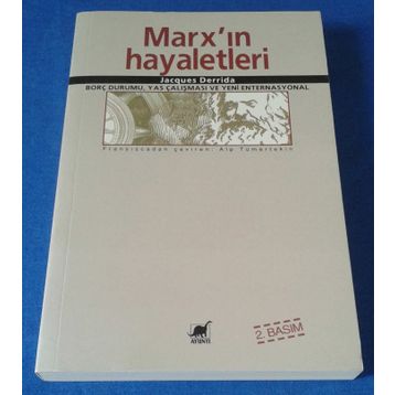 MARX´IN HAYALETLERI - JACQUES DERRIDA
