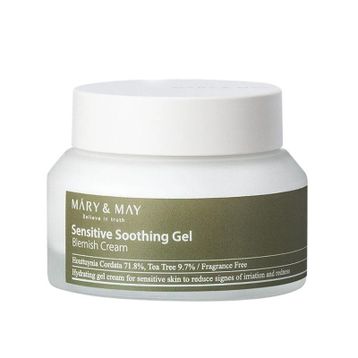 Mary&May Sensitive Soothing Gel Blemish Cream 70 gr Hassasiyet ve Yağlanma Karşıtı Yatıştırıcı Nemlendirici Krem