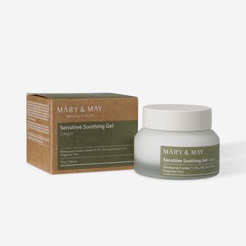 Mary&May Sensitive Soothing Gel Blemish Cream 70 gr Hassasiyet ve Yağlanma Karşıtı Yatıştırıcı Nemlendirici Krem