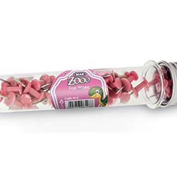 Mas 0612 Pembe Cam Tüpte Harita Çivisi