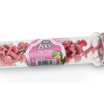 Mas 0612 Pembe Cam Tüpte Harita Çivisi