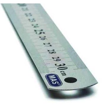 Mas 2330 30 cm Çelik Cetvel