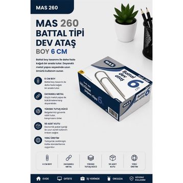 Mas 260 Battal Tipi Dev Boy 6 cm Ataş