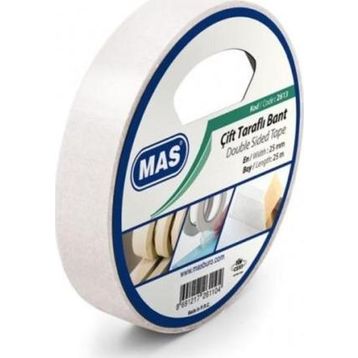 Mas 2613 25 mm x 25 m Çift Taraflı Bant