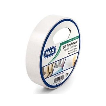 Mas 2614 38 mm x 25 m Çift Taraflı Bant