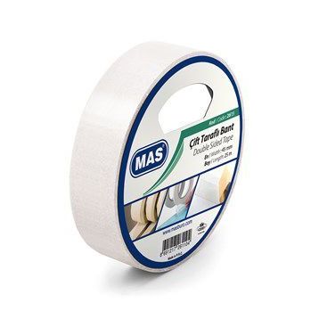 Mas 2615 45 mm x 25 mt Çift Taraflı Bant
