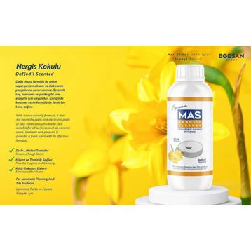 Mas 500 ml Nergis Kokulu Robot Süpürge Deterjanı Solüsyonu